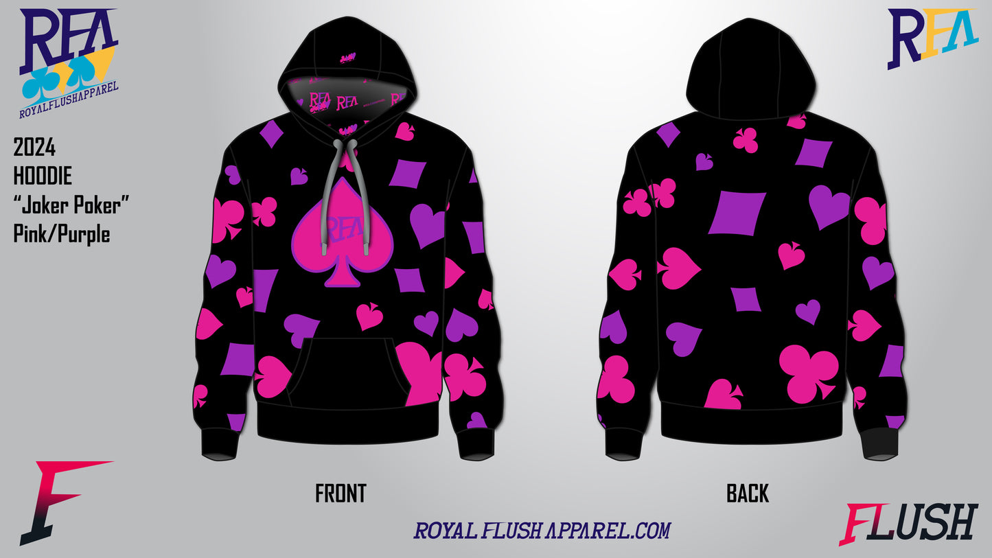 Joker Poker Dye-Sublimated Hoodie